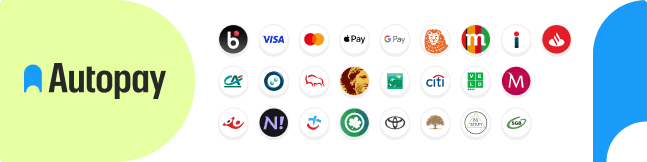 Akceptowane płatności online: BLIK, szybkie przelewy bankowe — operator Autopay